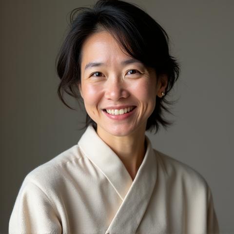 陶芸家 田中陽子のポートレート