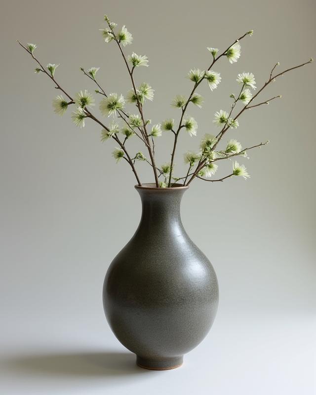 生け花用の素朴な花器